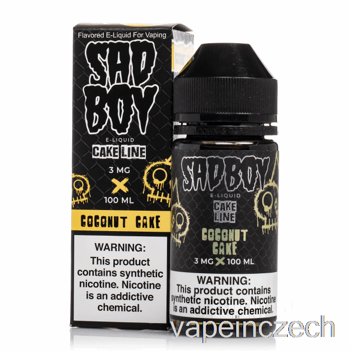 Kokosový Dort - Sadboy - 100ml 6mg Vape Bez Nikotinu